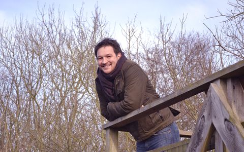 Ben on a nature reserve 